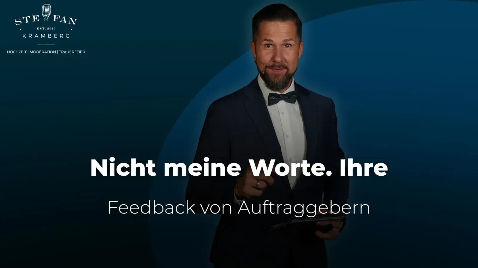 Video: Das sagen meine Kunden über mich als Moderator