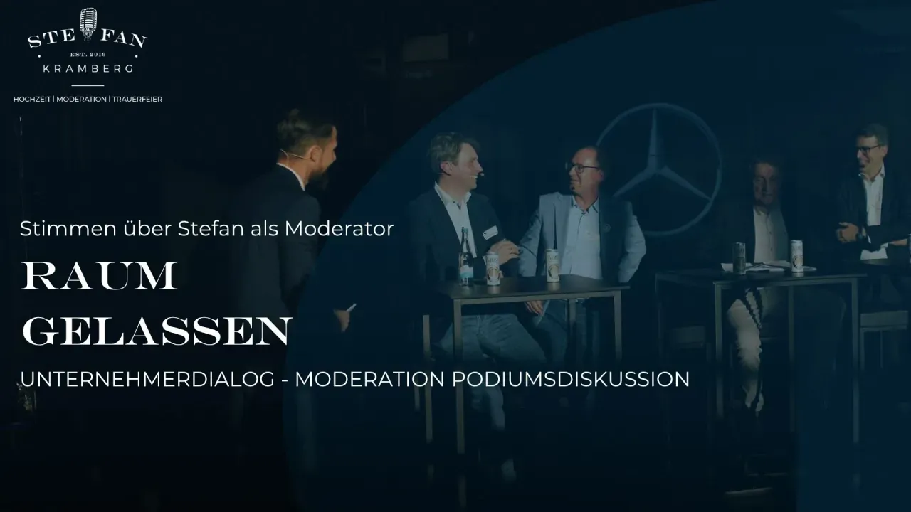 Video: Moderation Unternehmerdialog – Podiumsdiskussion – Strahlkraft Sisslerfeld