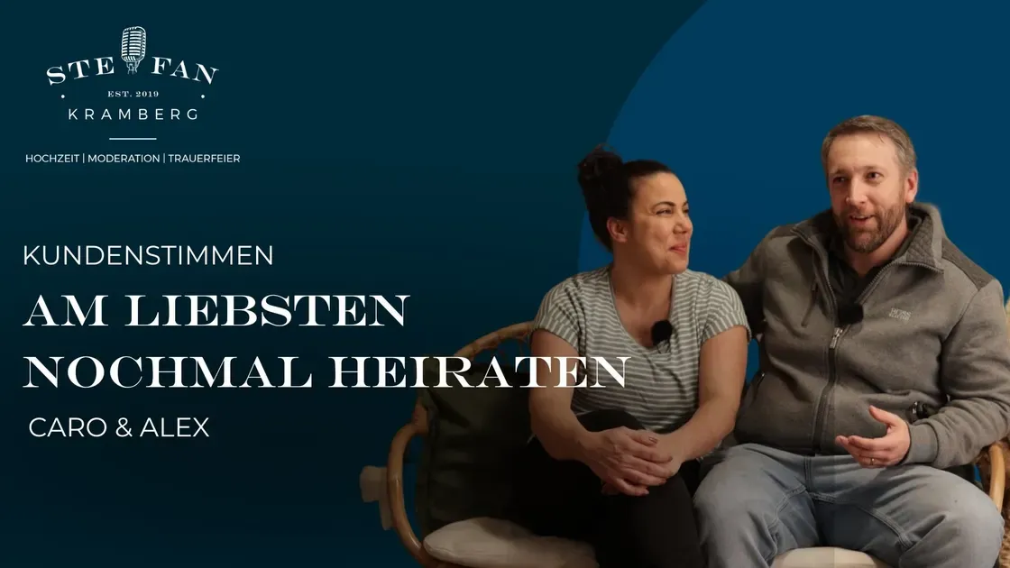 Video-Testimonial Caro & Alex – Freie Trauung · Lörrach/Haagen Quellhof · 2021