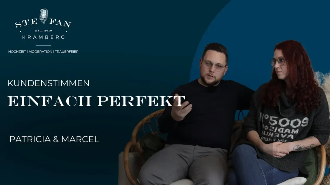 Video-Testimonial Patricia & Marcel – Freie Trauung · Steinen max! events · 2024